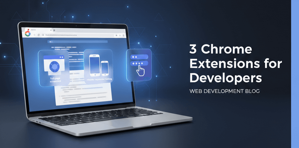 3 Chrome Extensions That Make Web Development Faster and Easier 3 Chrome Extensions That Make Web Development Faster and Easier