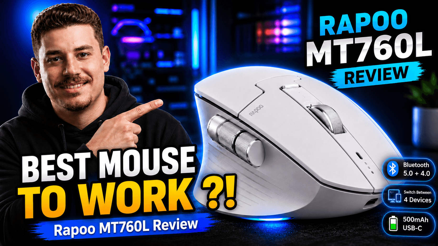 Rapoo MT760L Review The Ultimate Productivity Wireless Mouse for Professionals Rapoo MT760L Review The Ultimate Productivity Wireless Mouse for Professionals