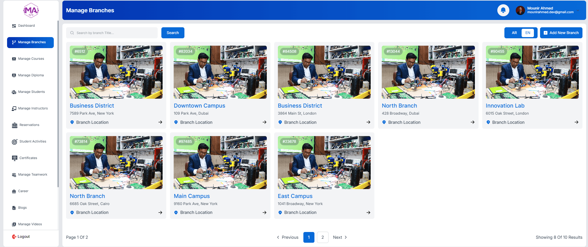 Educational ERP System Image 3 Educational ERP System Image 3