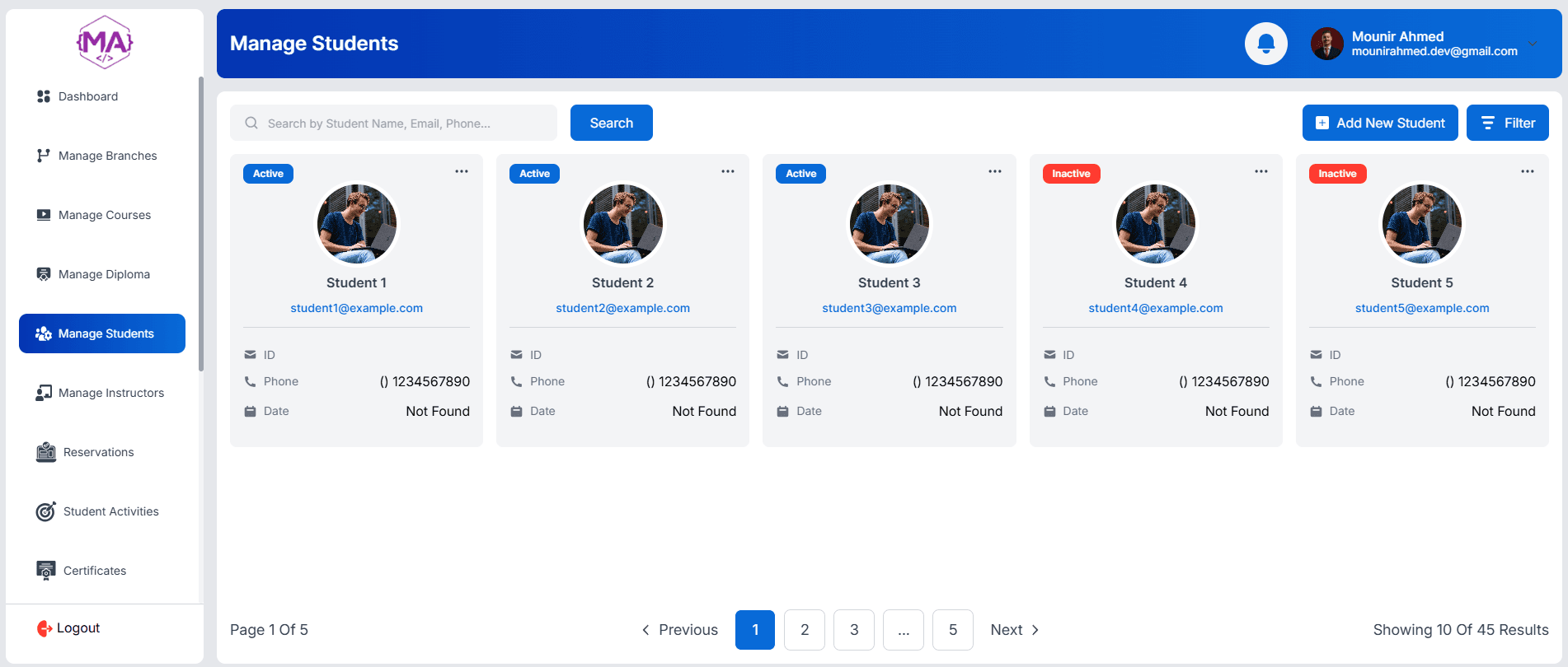 Educational ERP System Image 7 Educational ERP System Image 7