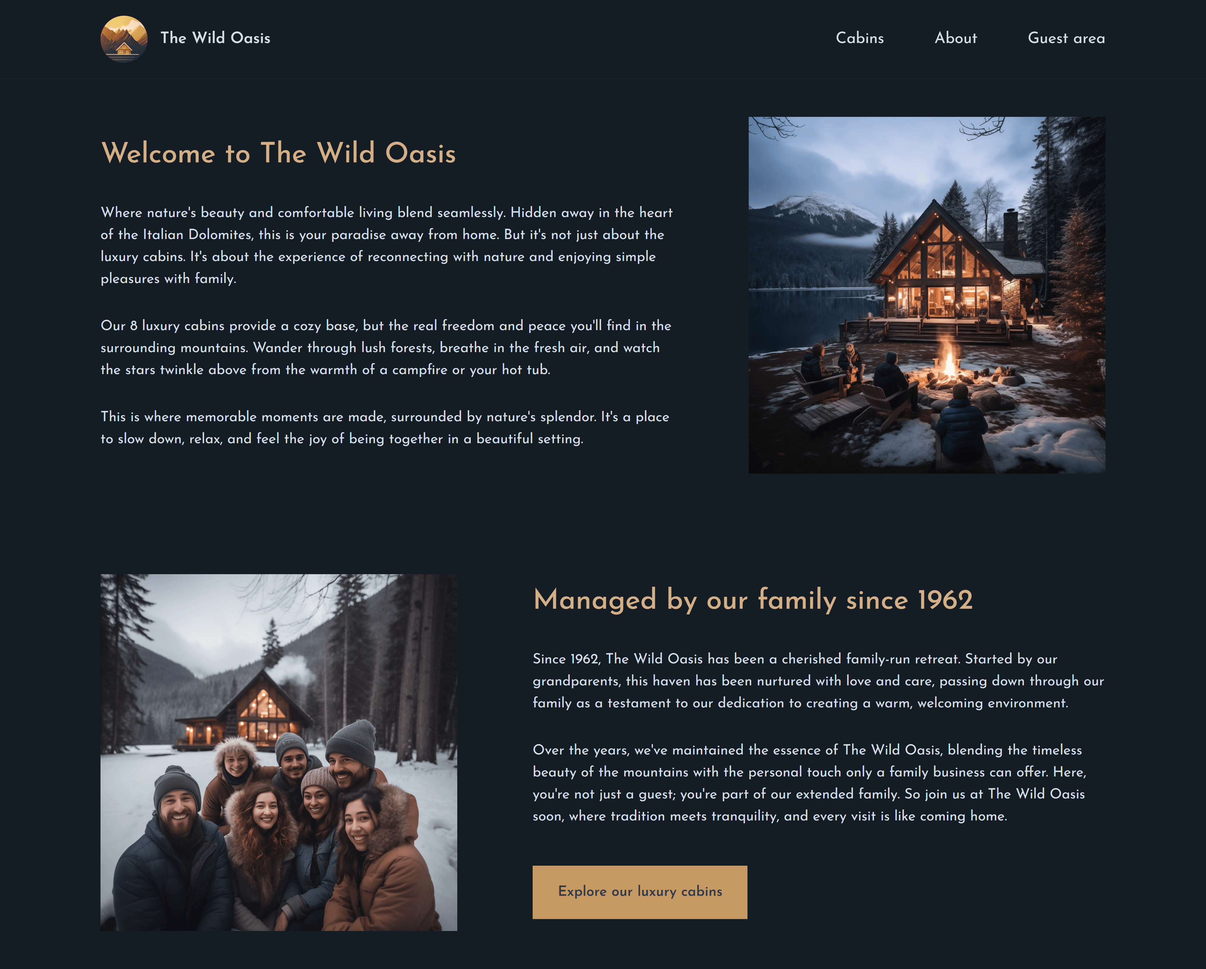 The Wild Oasis Image 2 The Wild Oasis Image 2